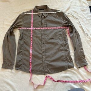 Arc'teryx size L light grey or taupe long sleeve shirt